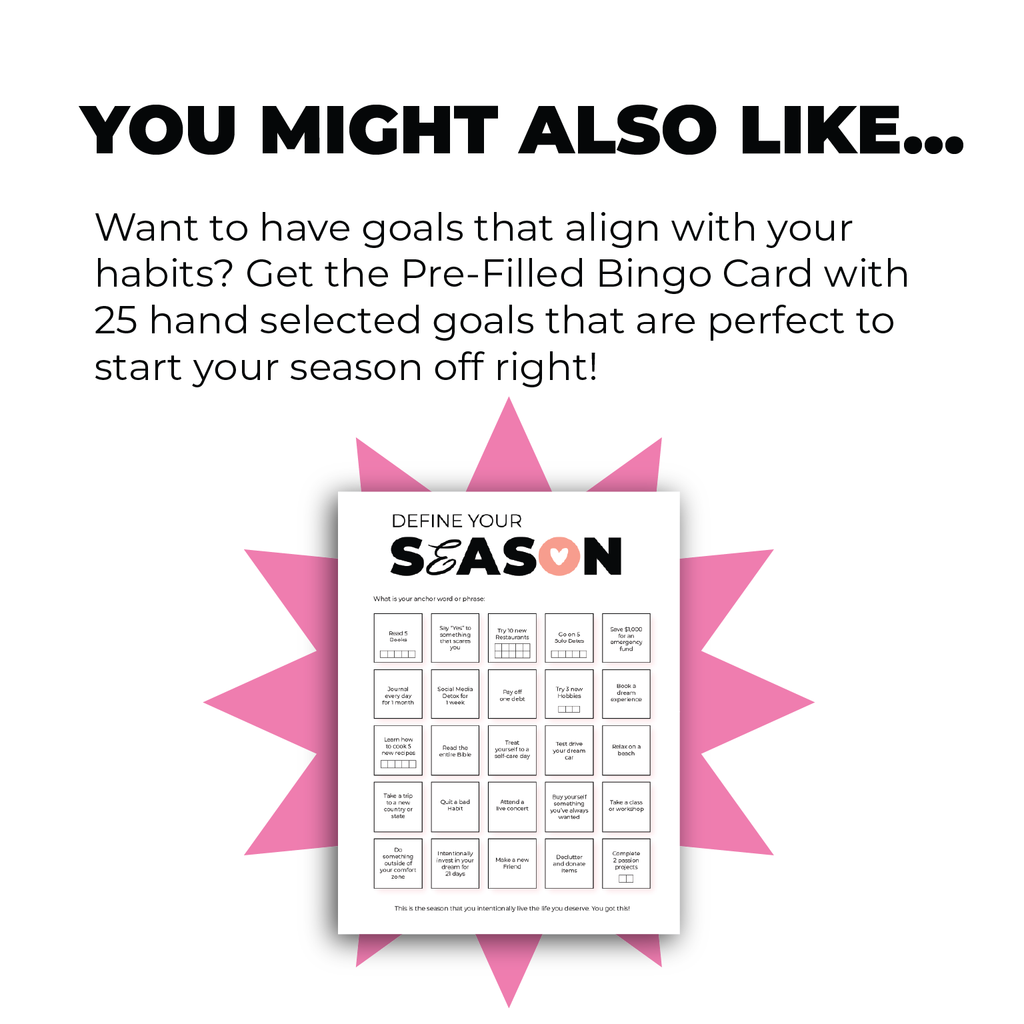 Habit Tracker Printable | Blank | PDF Instant Download