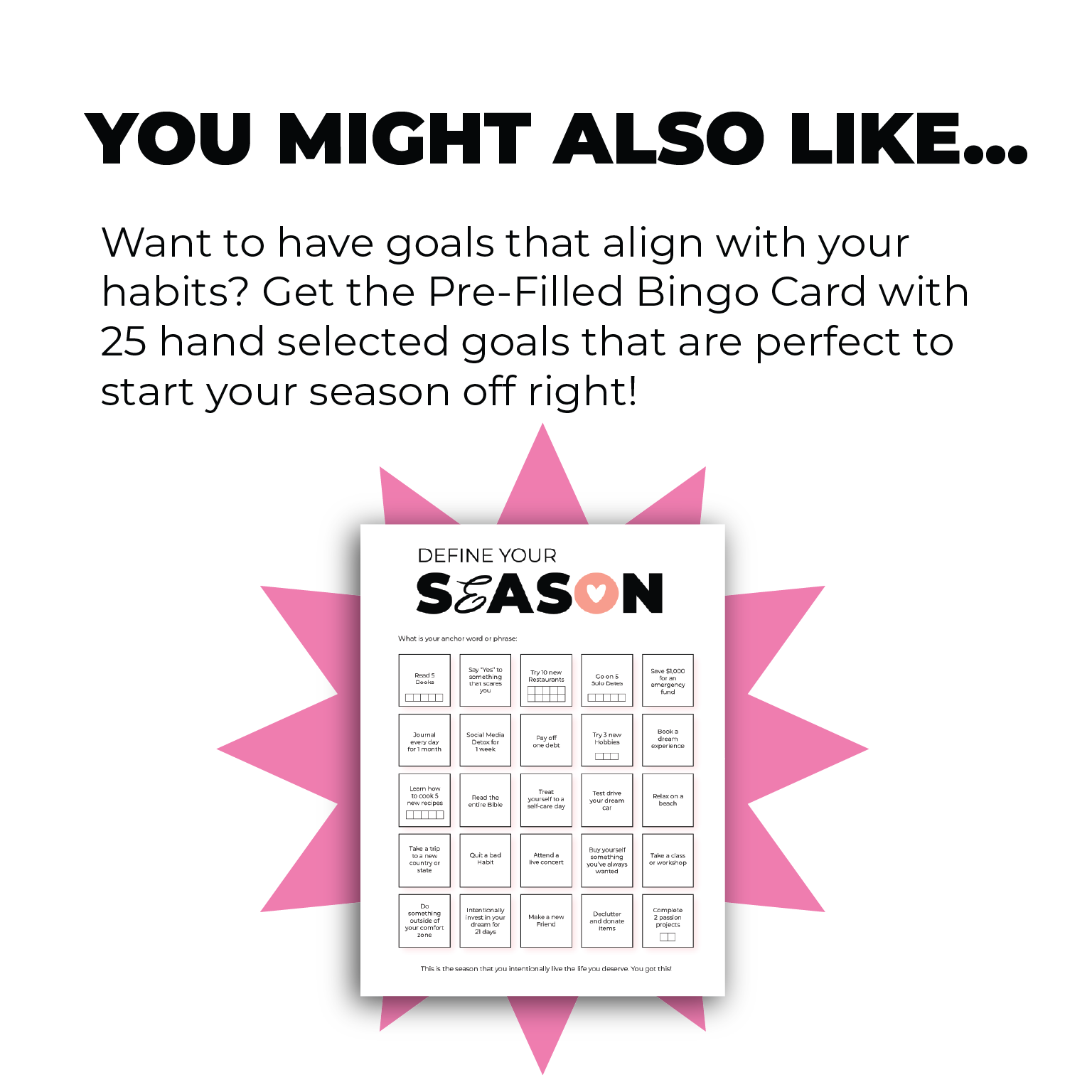 Habit Tracker Printable | Blank | PDF Instant Download